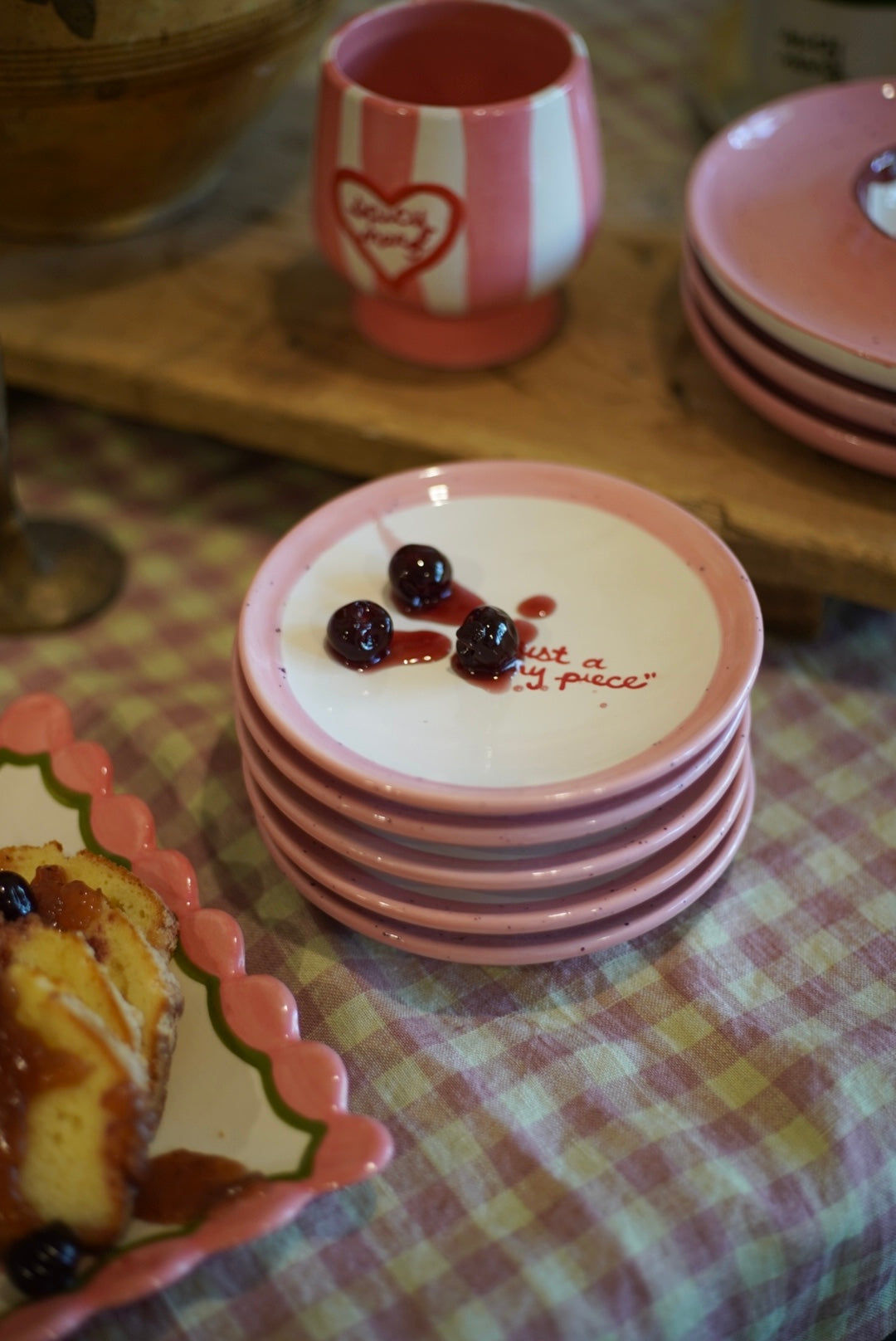 The Tiny Collection Dessert Plates | Set of Four