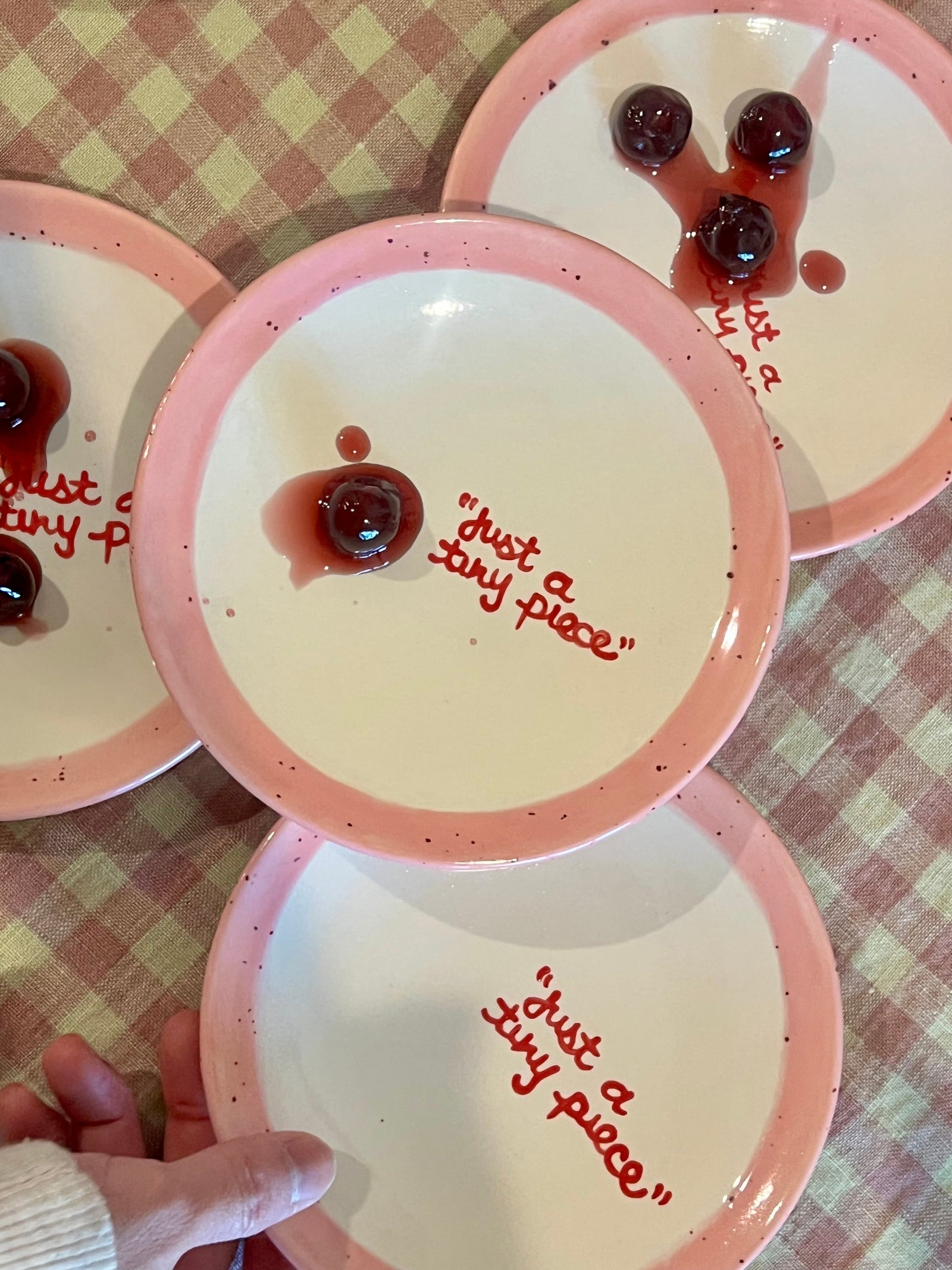 The Tiny Collection Dessert Plates | Set of Four