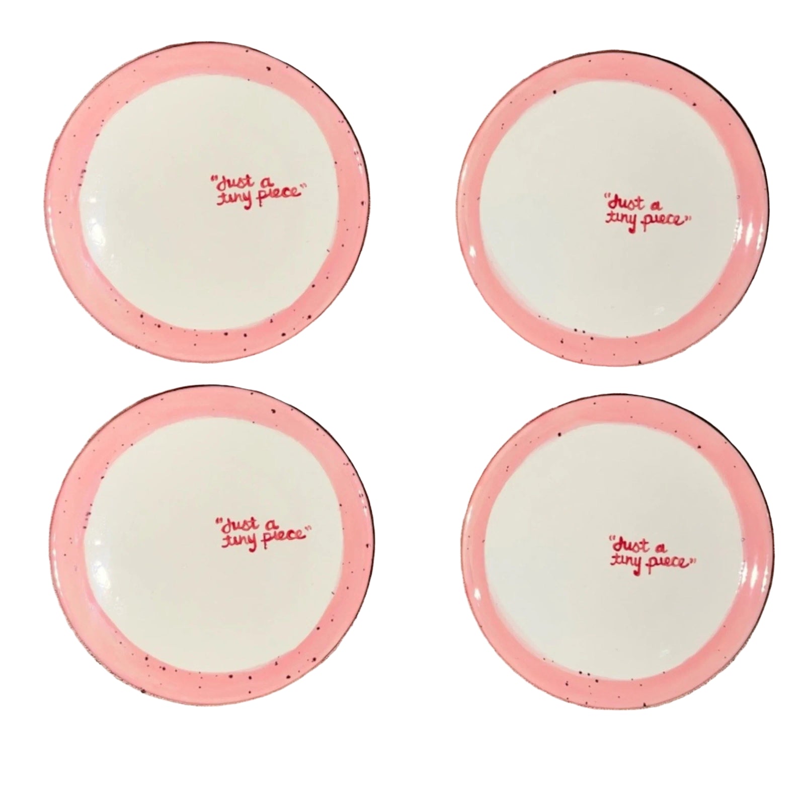 The Tiny Collection Dessert Plates | Set of Four