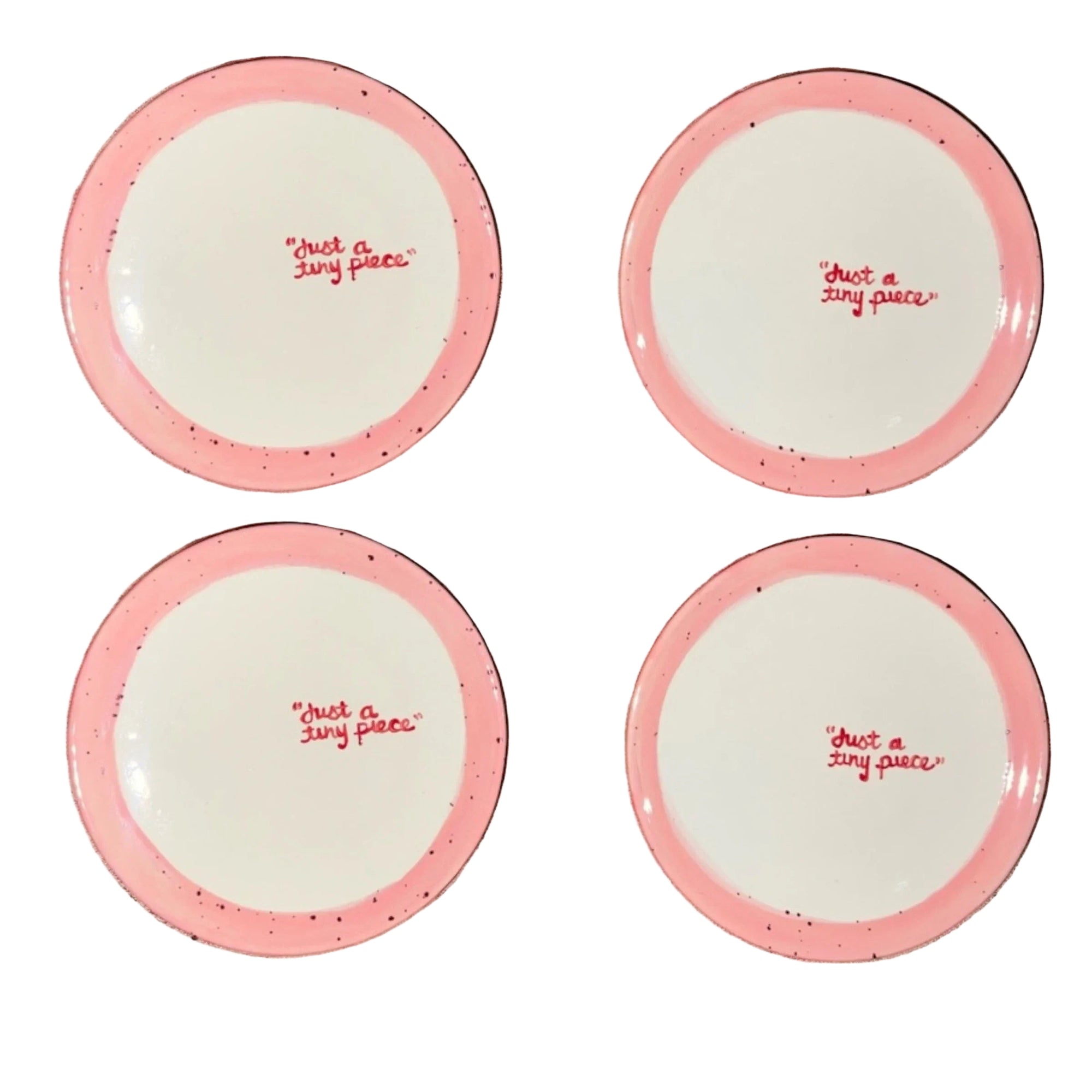 The Tiny Collection Dessert Plates | Set of Four