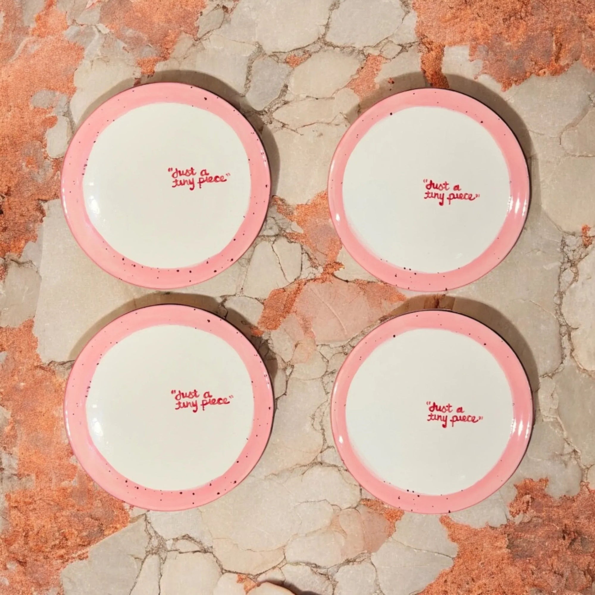 The Tiny Collection Dessert Plates | Set of Four