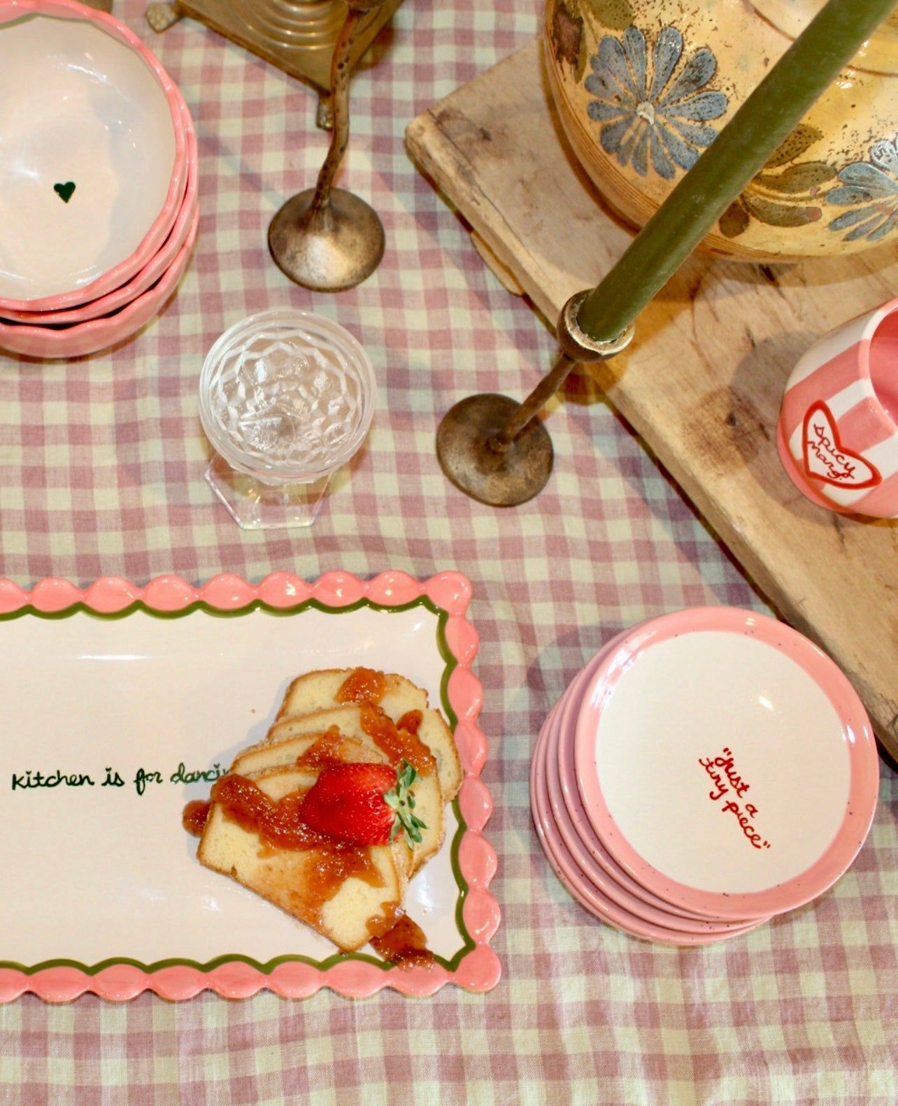 The Tiny Collection Dessert Plates | Set of Four