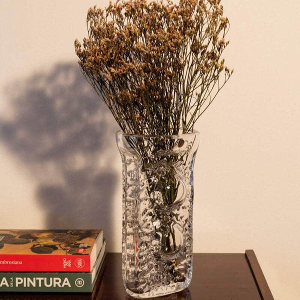 Rare Mid-century Crystal Vase by Peill & Putzler