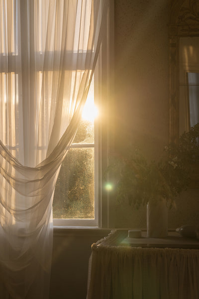 Curtain Hotel Sheer Natural White
