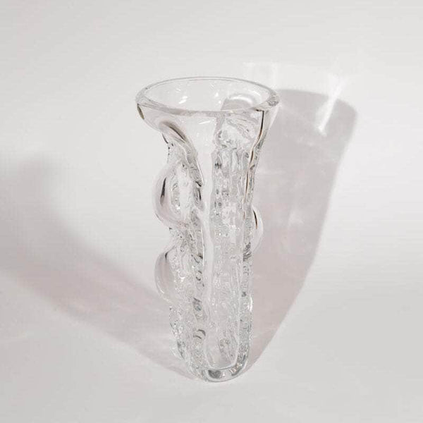 Rare Mid-century Crystal Vase by Peill & Putzler