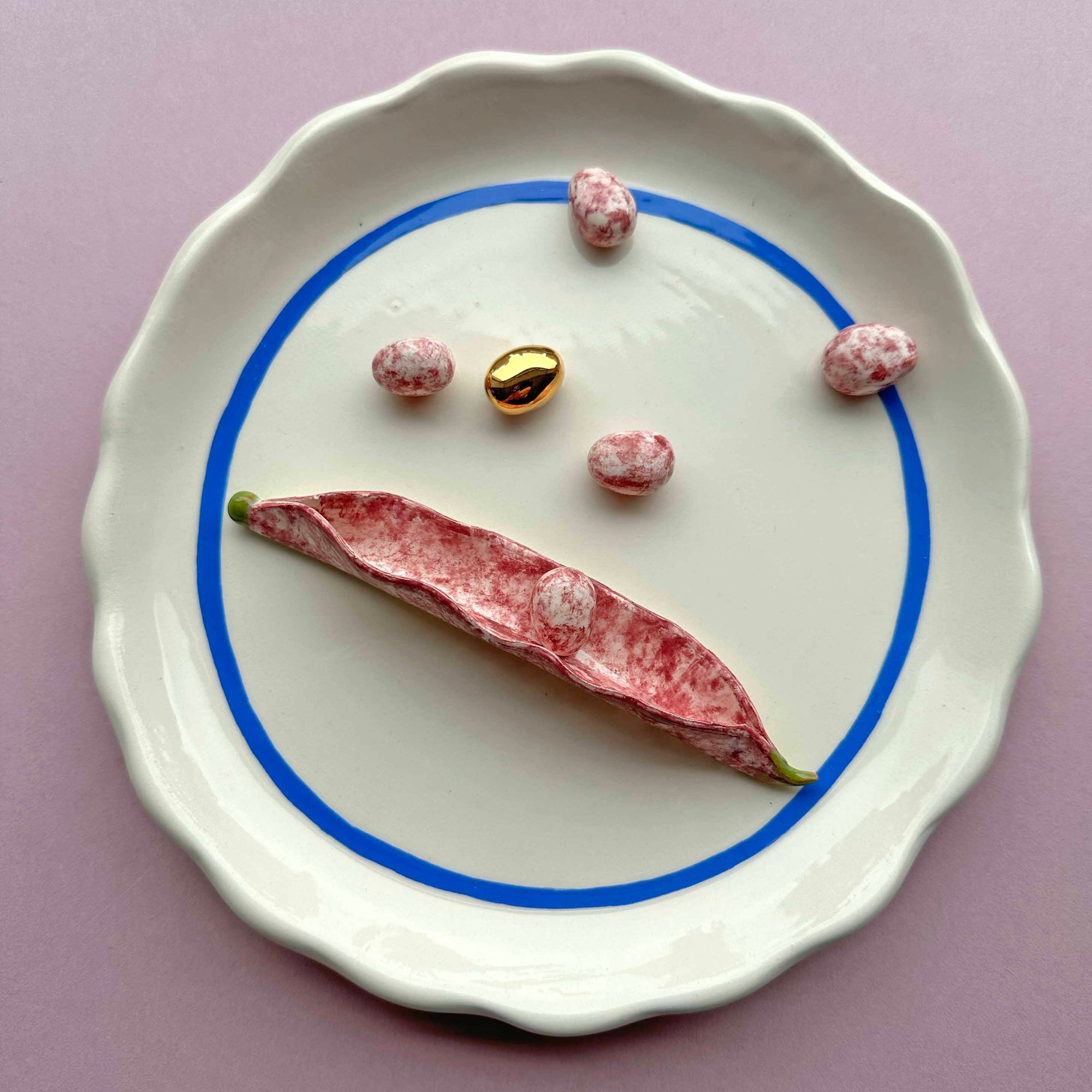 I've Bean Loving You' Plate