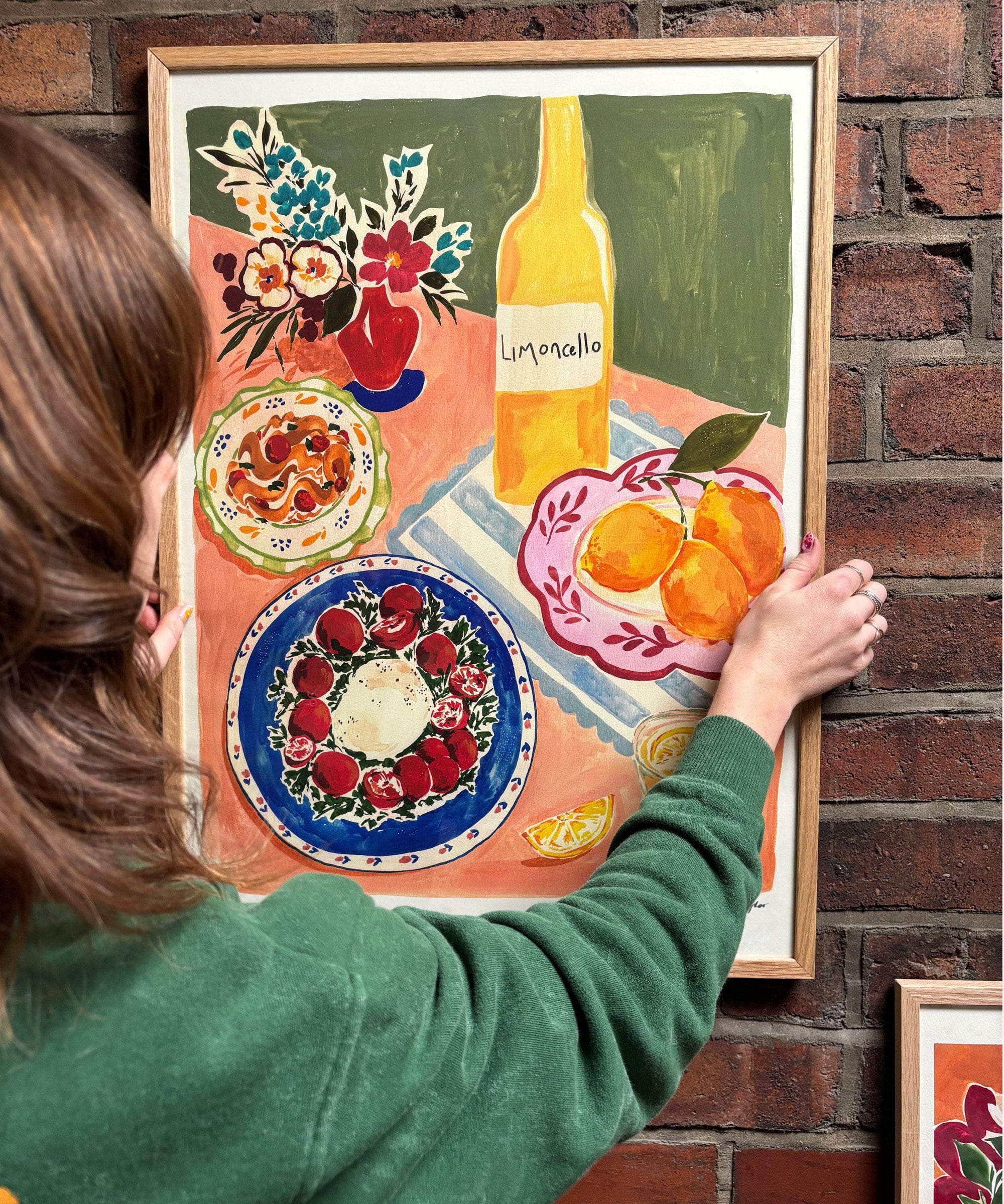 Sicily Dinner' Print