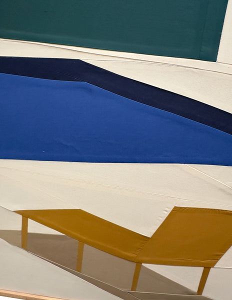 Mountain Pool Original Quilted Artwork