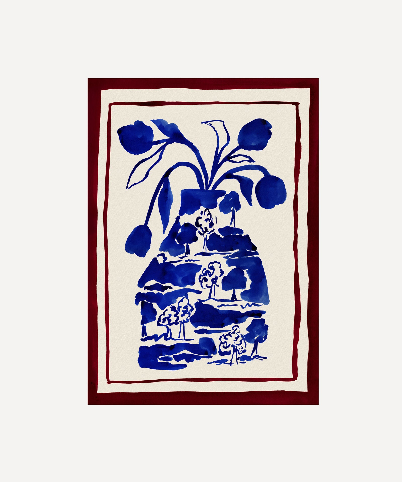 Joie de la Nature (The Joy ofNature)- French Floral Art Print