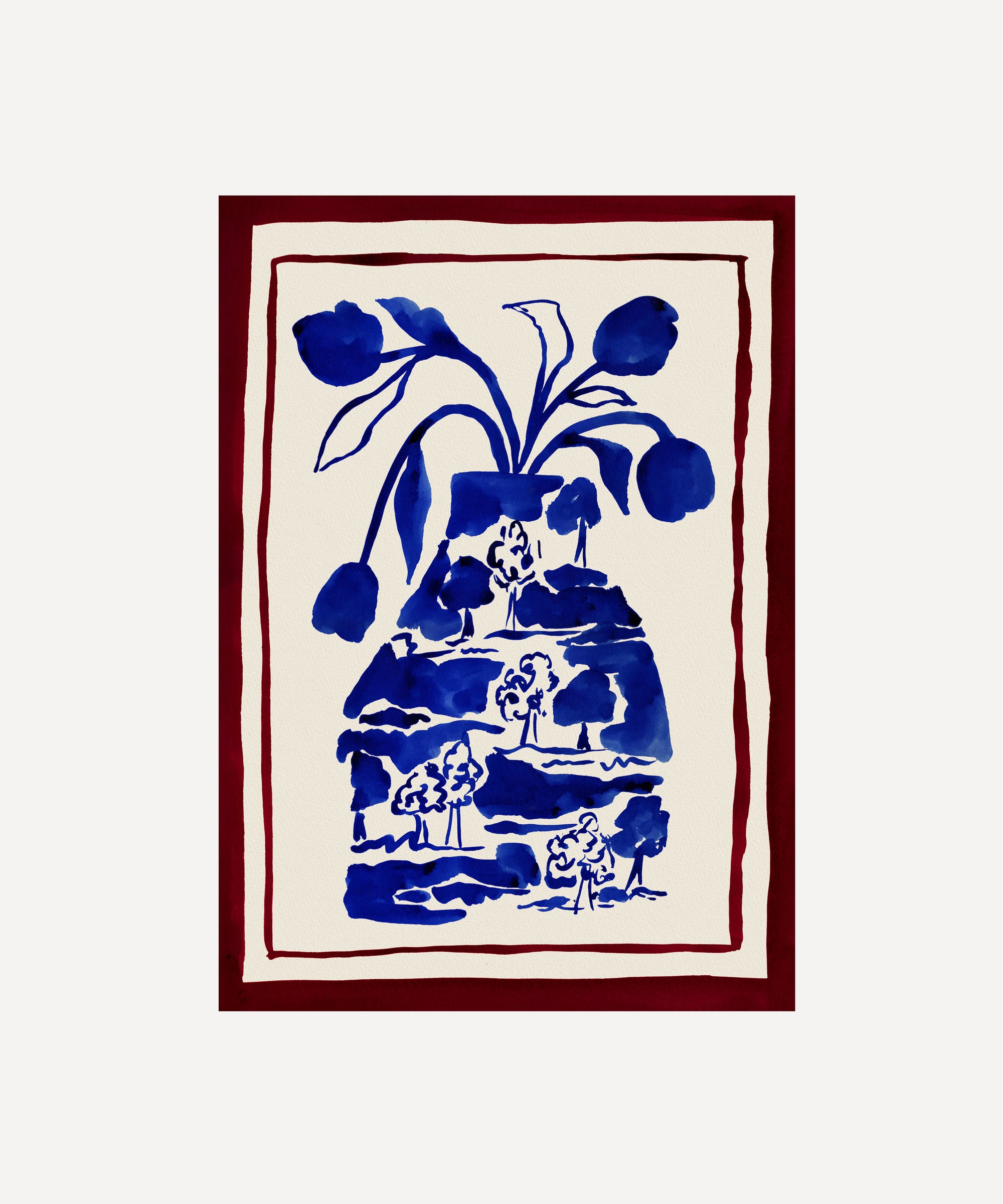 Joie de la Nature (The Joy ofNature)- French Floral Art Print