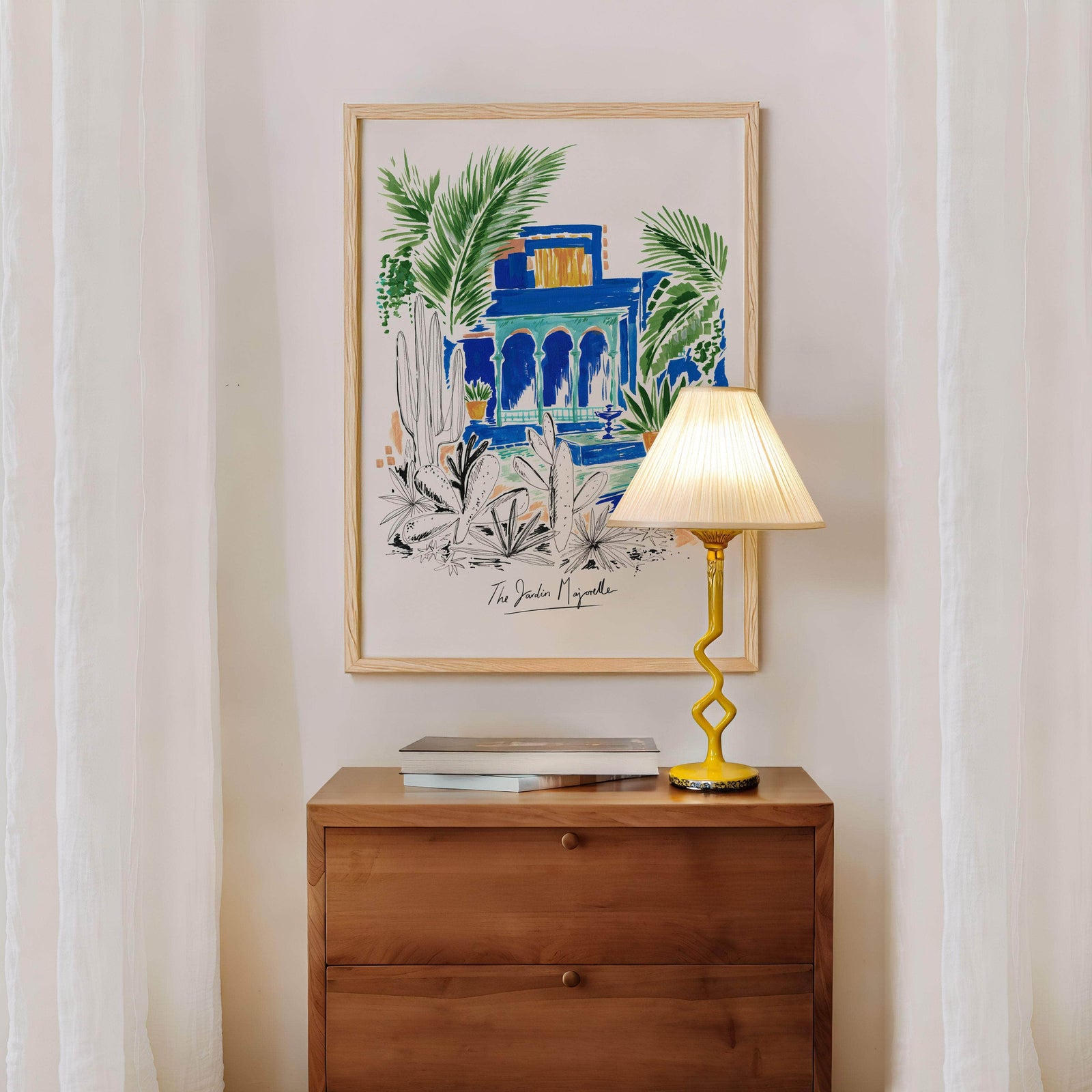 The Majorelle House' Print