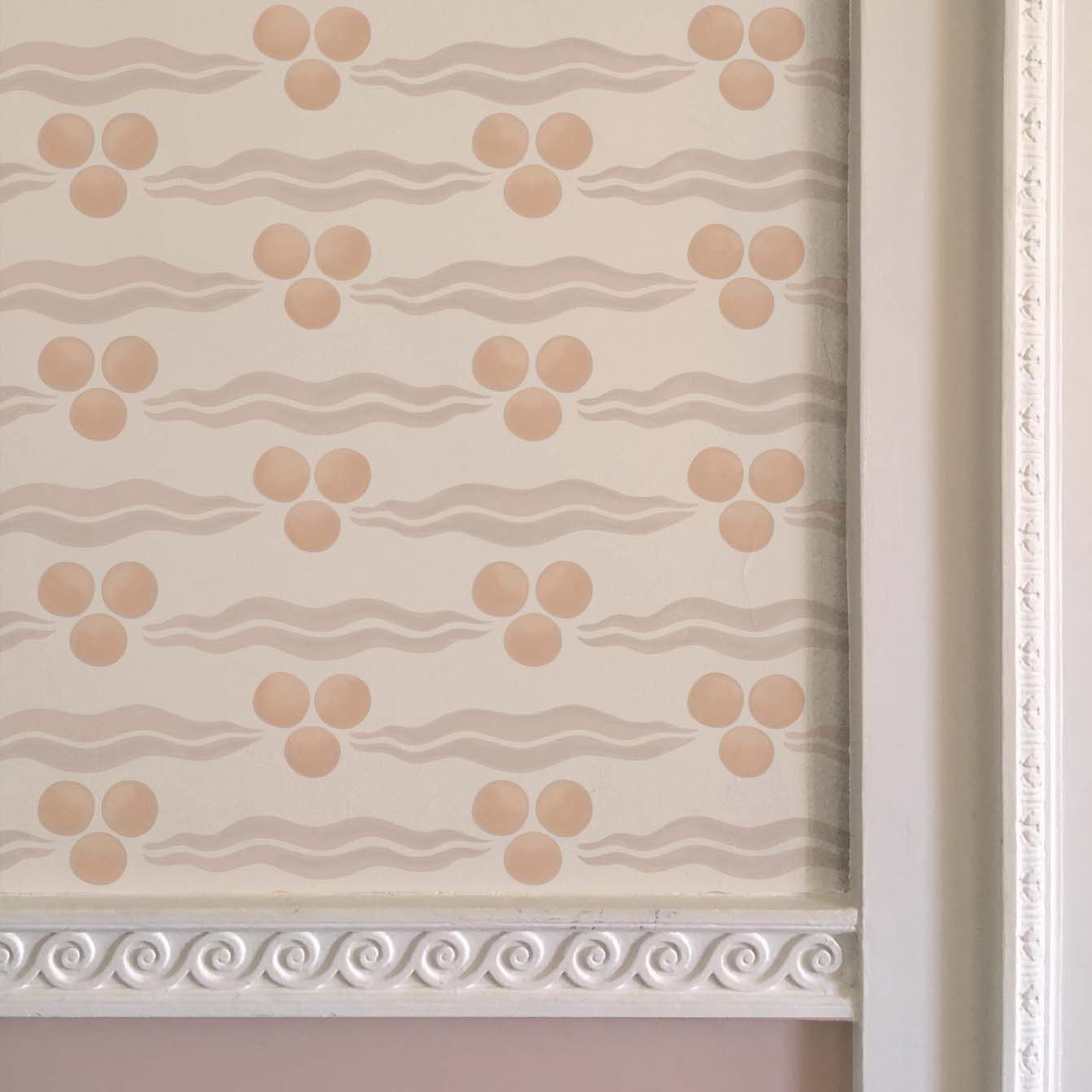 Chintamani Wallpaper - Cream