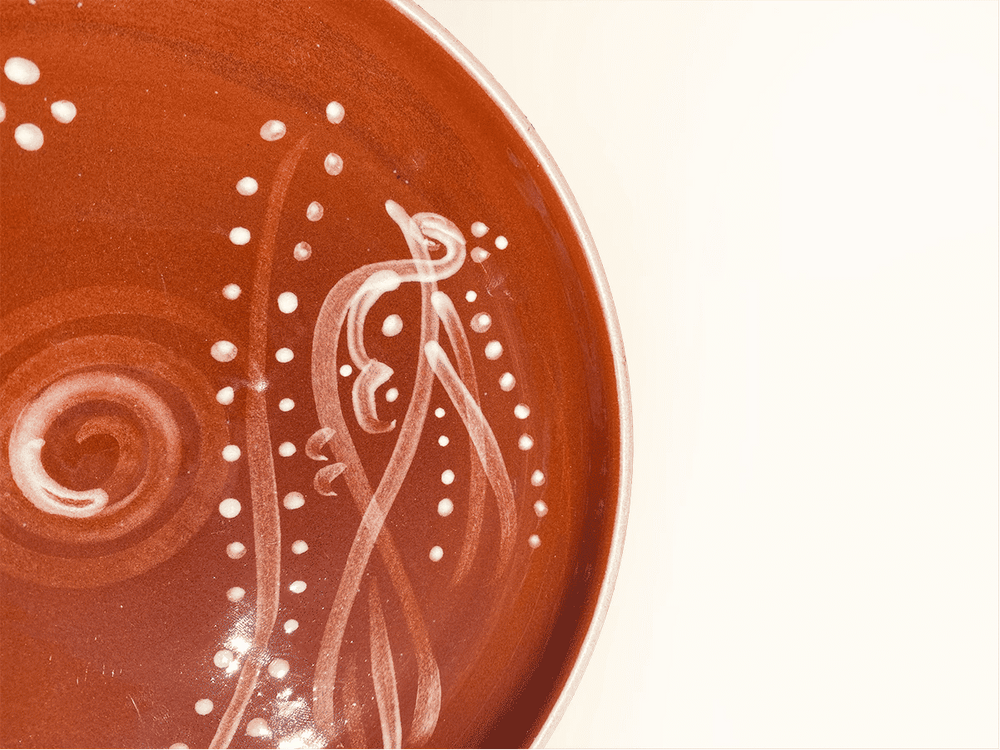 Anthologist Ceramic Pagoni Dinner Plate