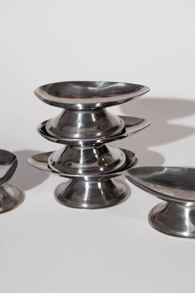 Vintage French Egg Coupes, Set of 5