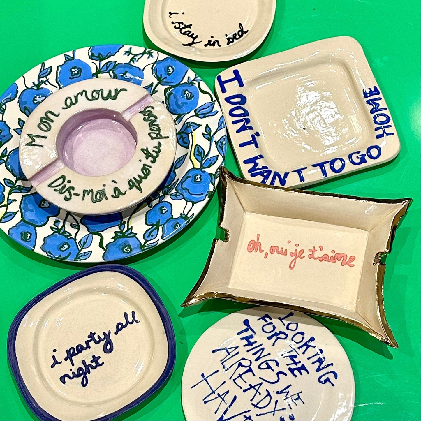 I Don't Want To Go Home Trinket Tray