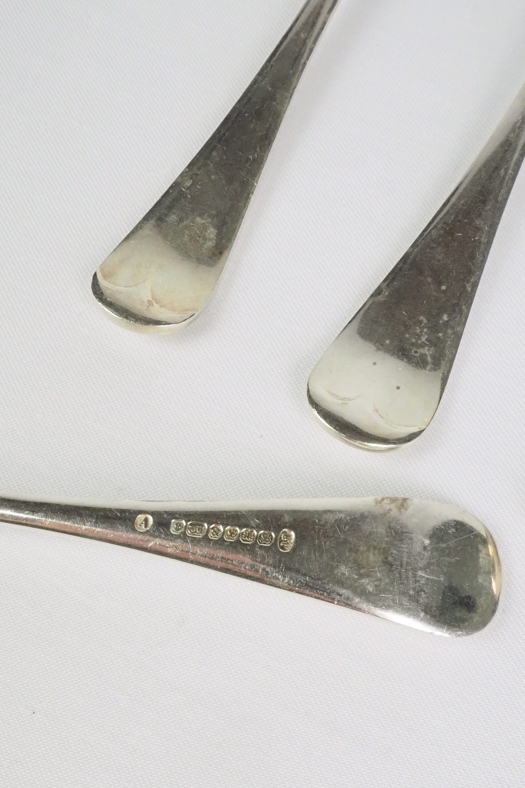 4 Antique Silver Plate Forks