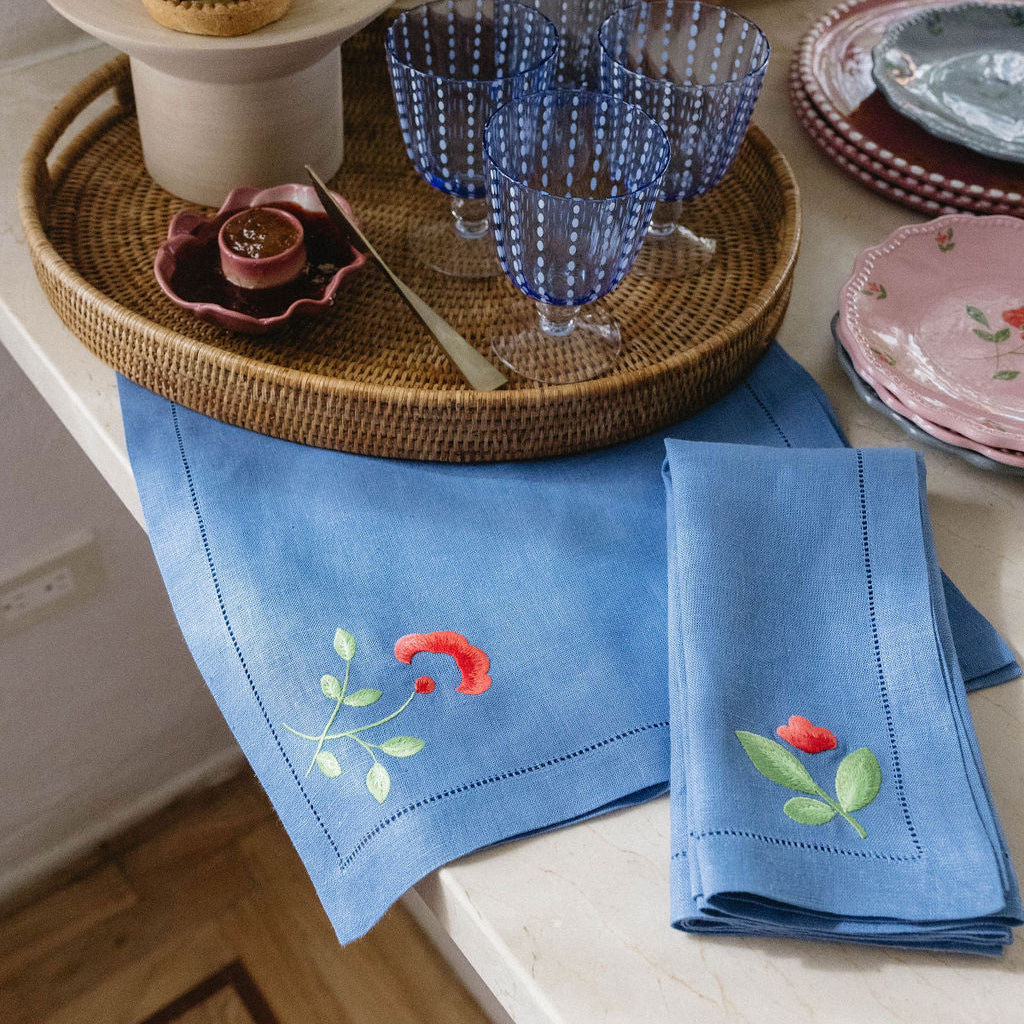 Blossom Ocean Napkin (Set of 4)
