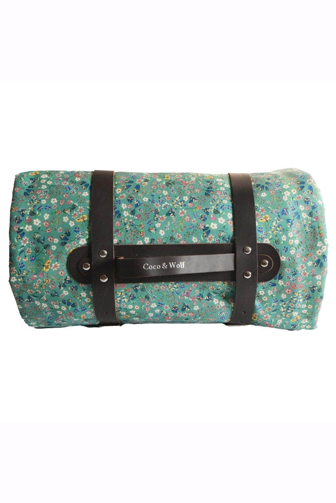 Picnic Blanket Made With Liberty Fabric Donna Leigh Green & Rachel