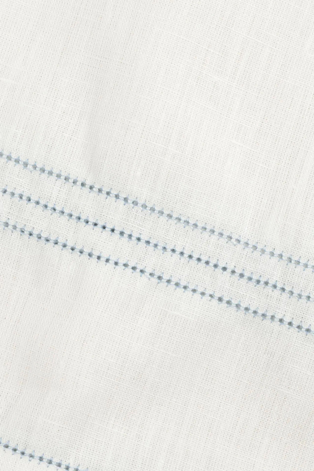 Tablecloth Hemstitch Sky Blue - 175cm x 175cm