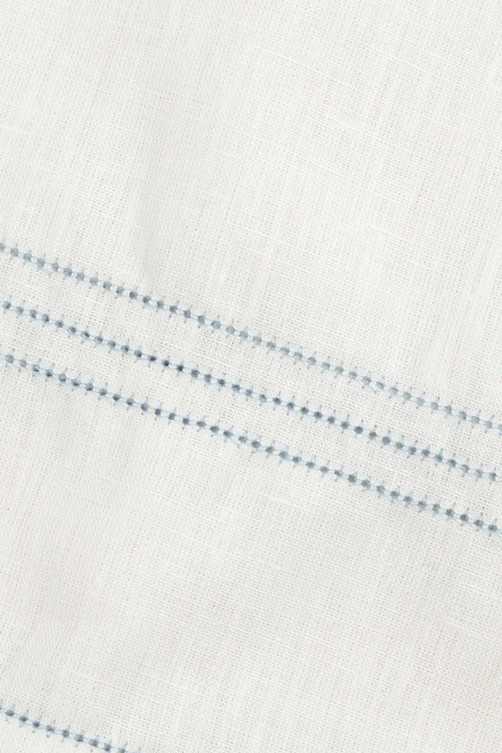 Tablecloth Hemstitch Sky Blue - 175cm x 175cm