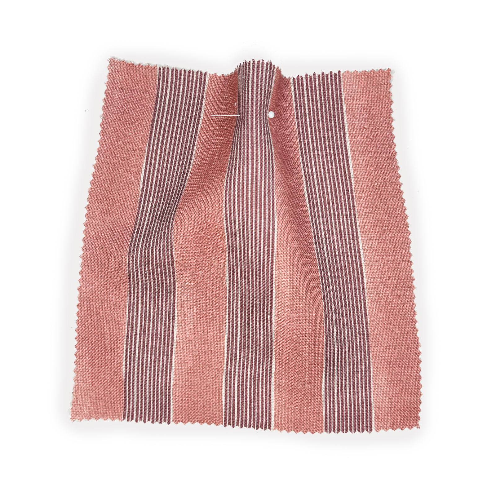 New Stripe Fabric - Fig