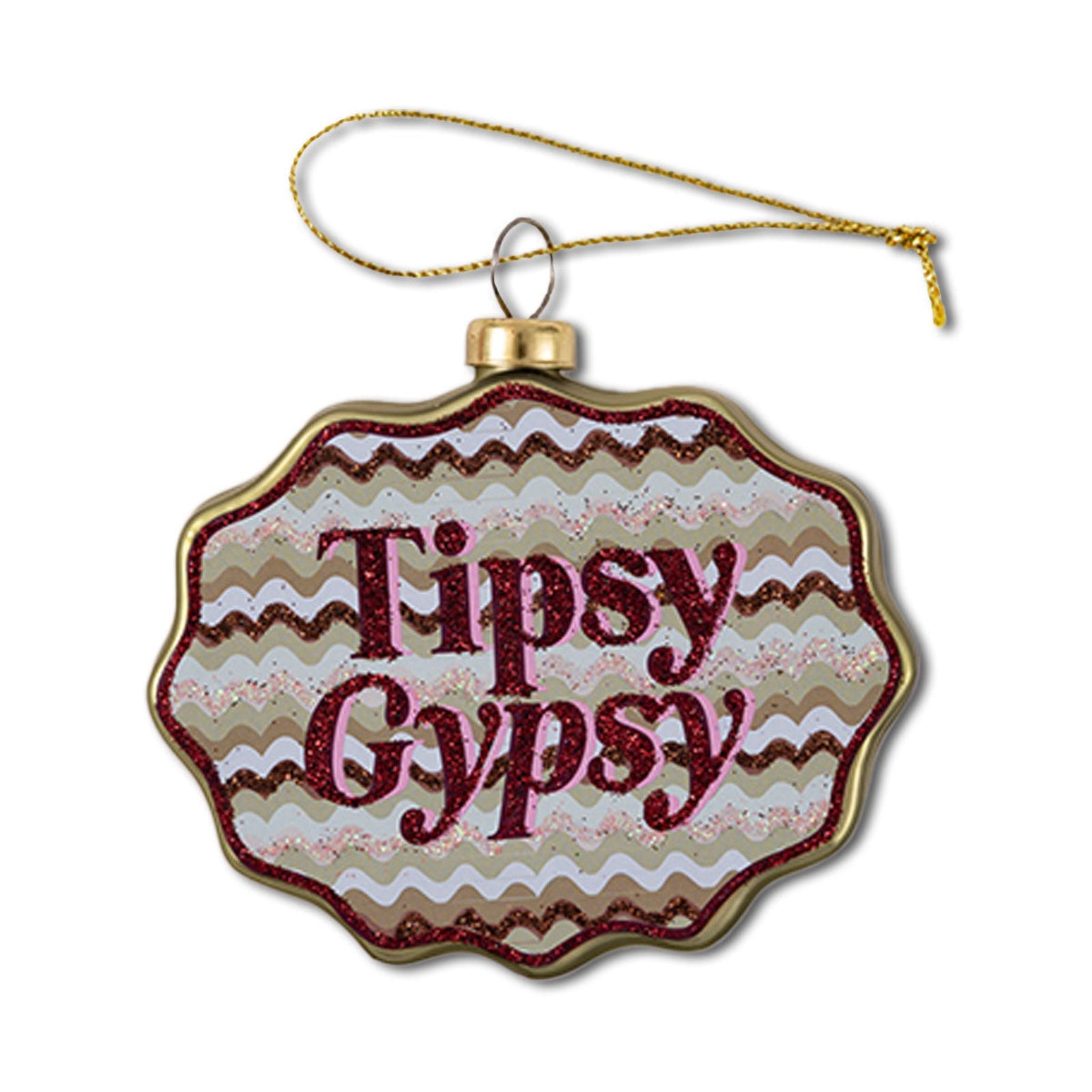 Scallop Ornament - Tipsy Gypsy