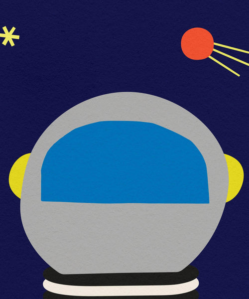 A for Astronaut Print