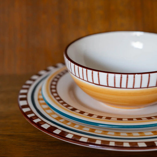 Greta Hand Painted Cereal Bowl - Set of 2