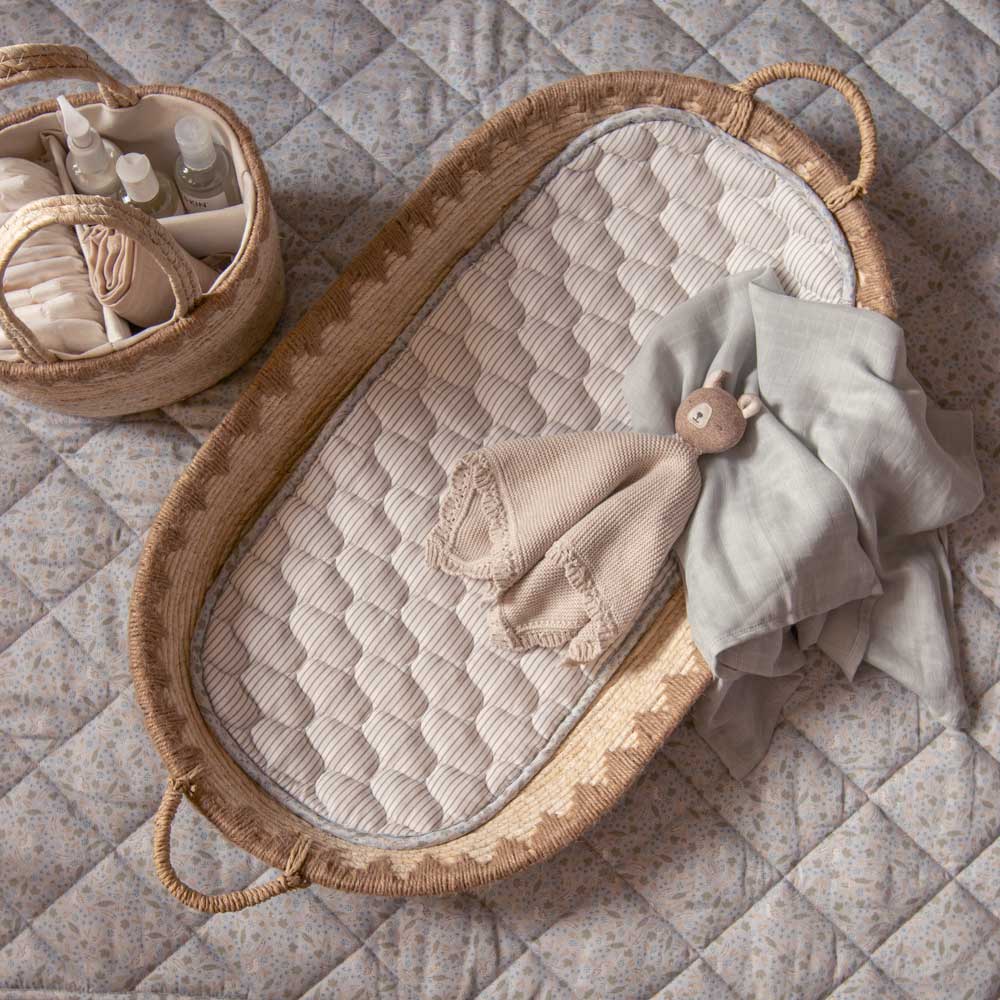 Changing Basket Cotton Liner - Nature Trail