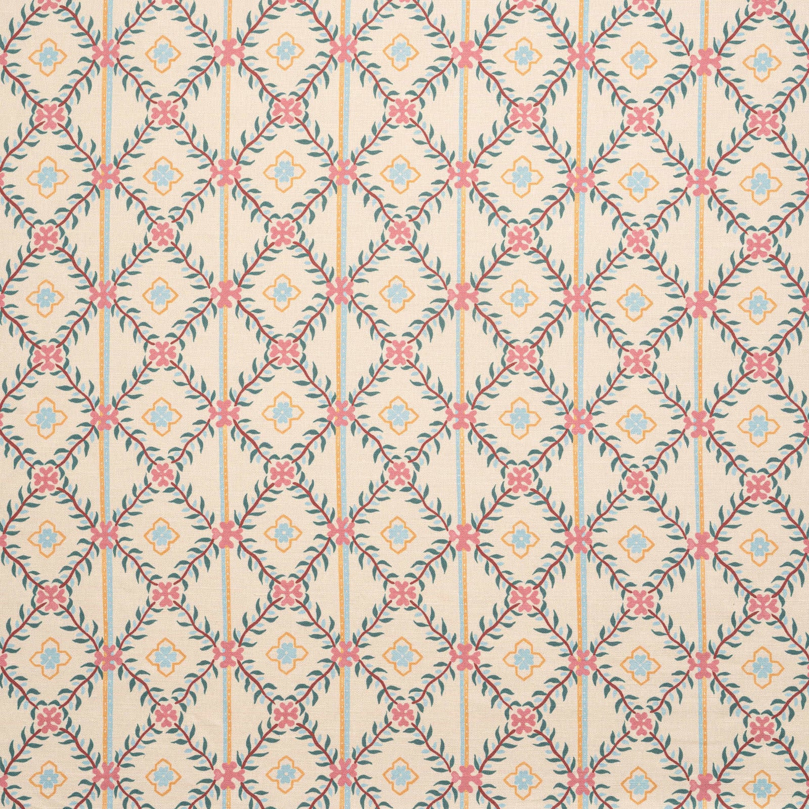 Home Collection - Winnie's Arbour Small Scale Light Fabric