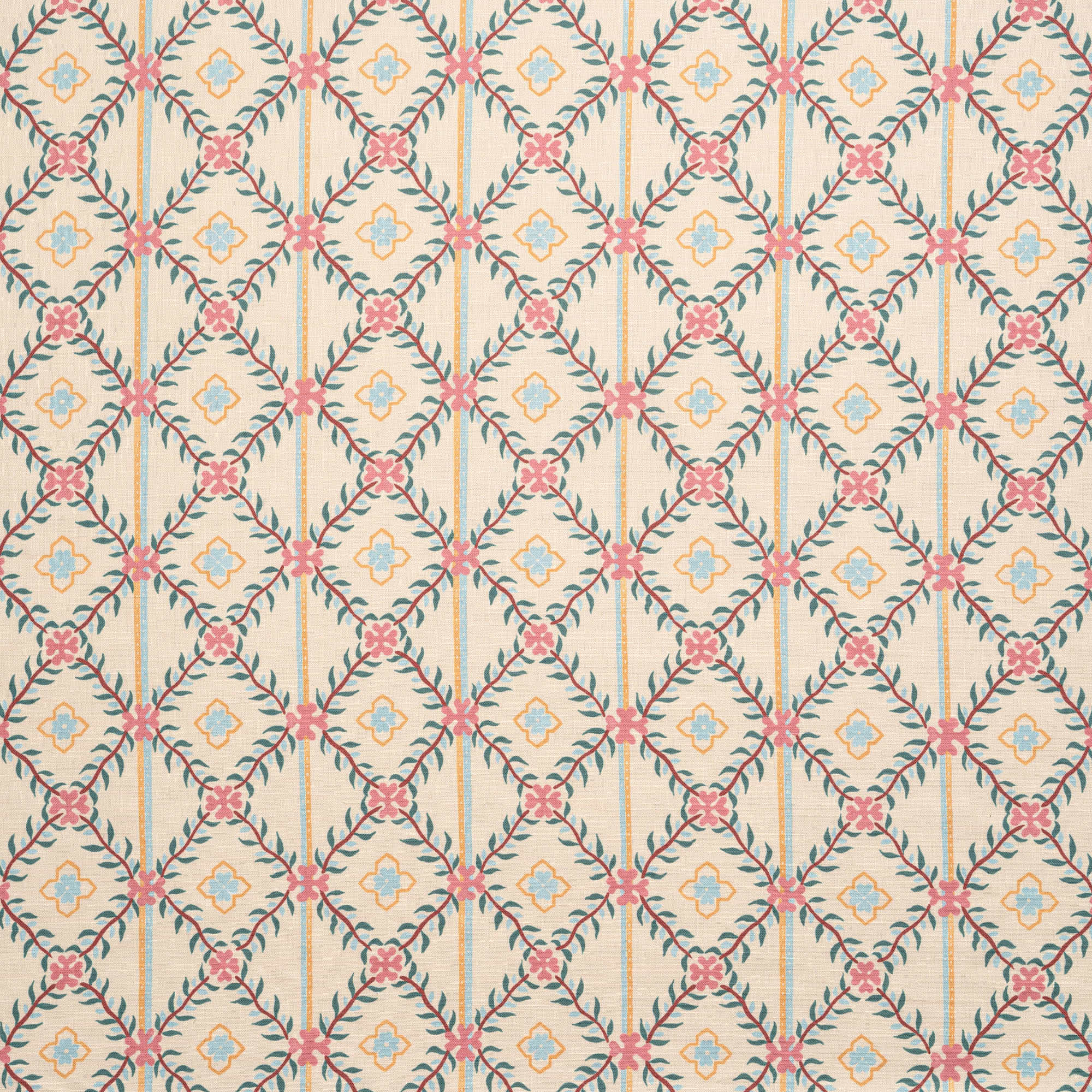 Home Collection - Winnie's Arbour Small Scale Light Fabric