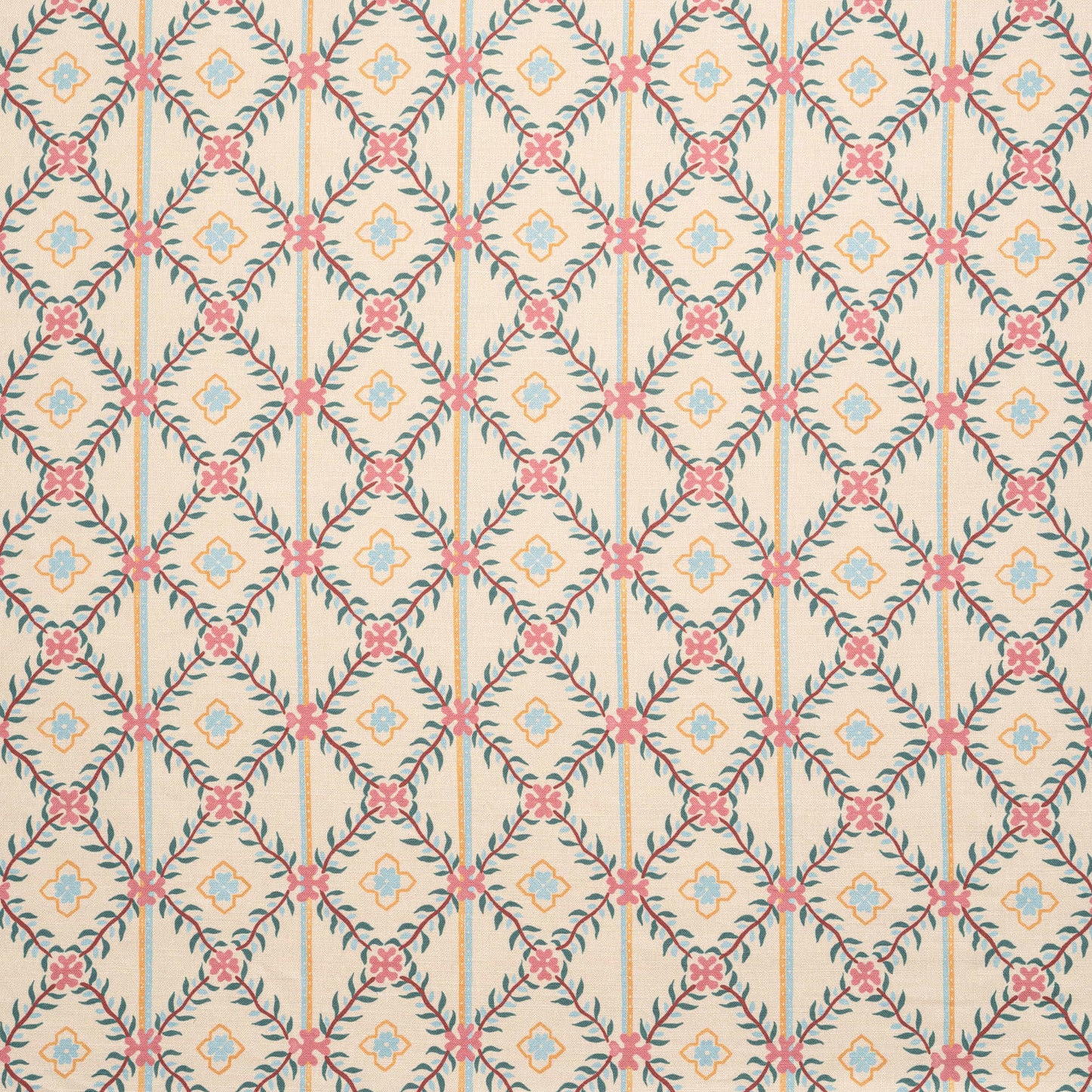 Home Collection - Winnie's Arbour Small Scale Light Fabric