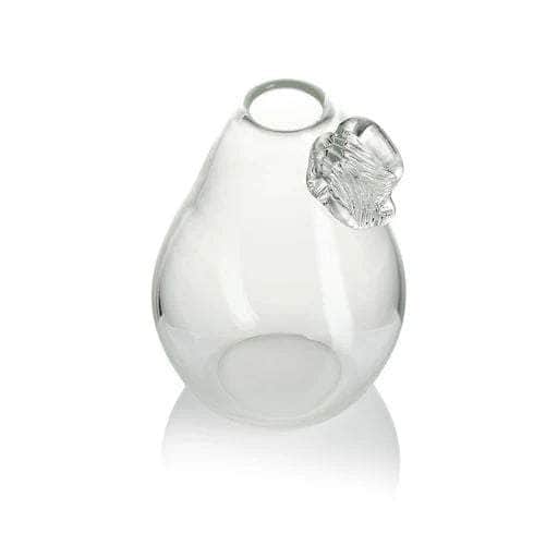 Pear Bud Vase - Clear