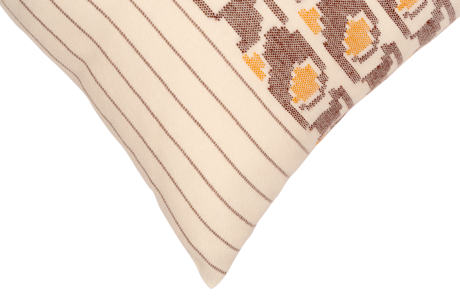 Extra-Weft Merino Pillow Cover 20×20 in