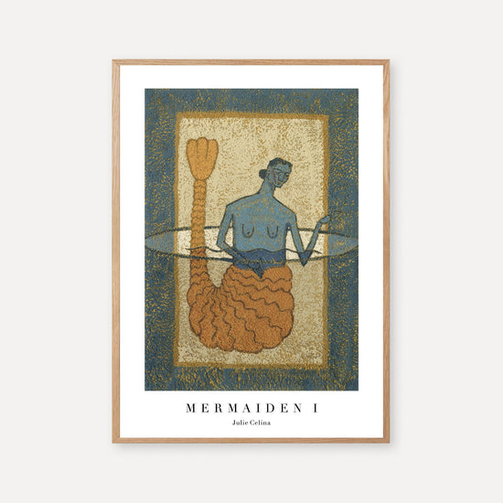 Mermaiden I – Mermaid Wall Art Print