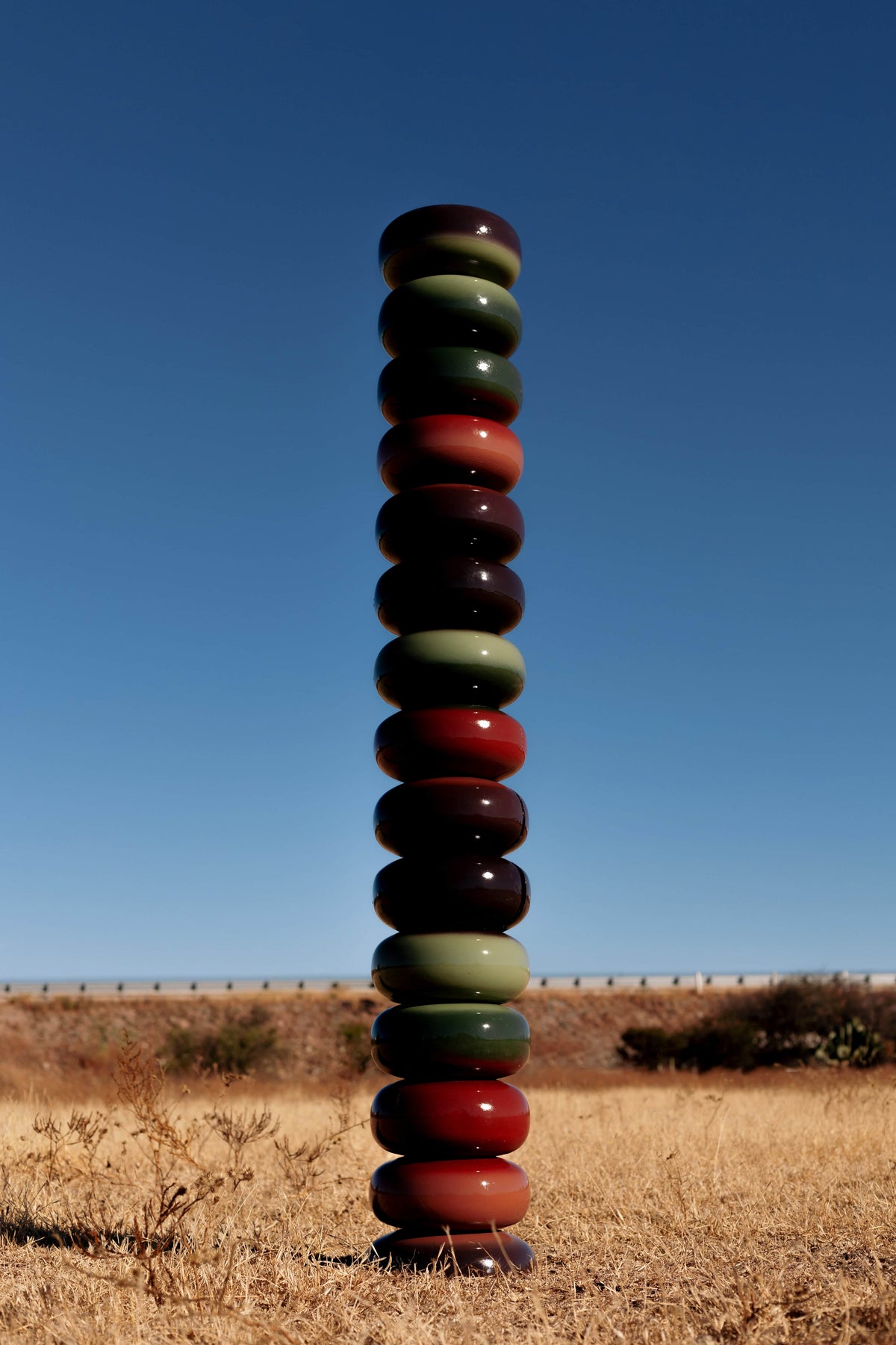 Burgundy Sculpture