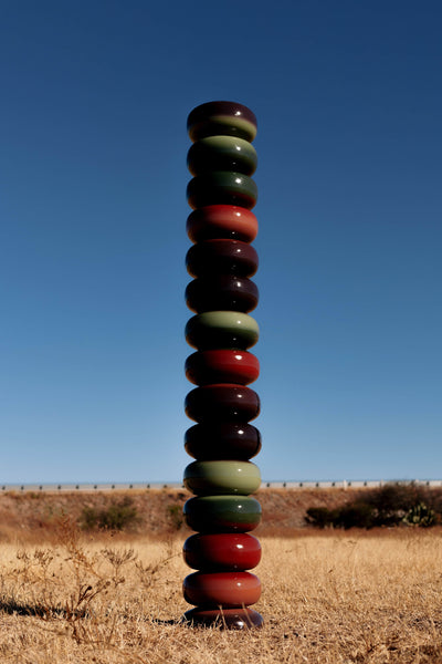 Burgundy Sculpture