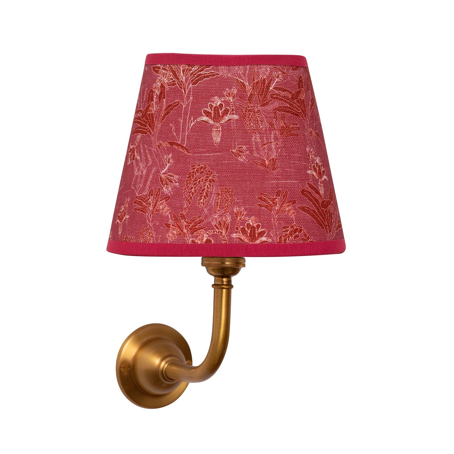 Tropicalia | Savannah Red 6" Oblong Candle Clip Lampshade