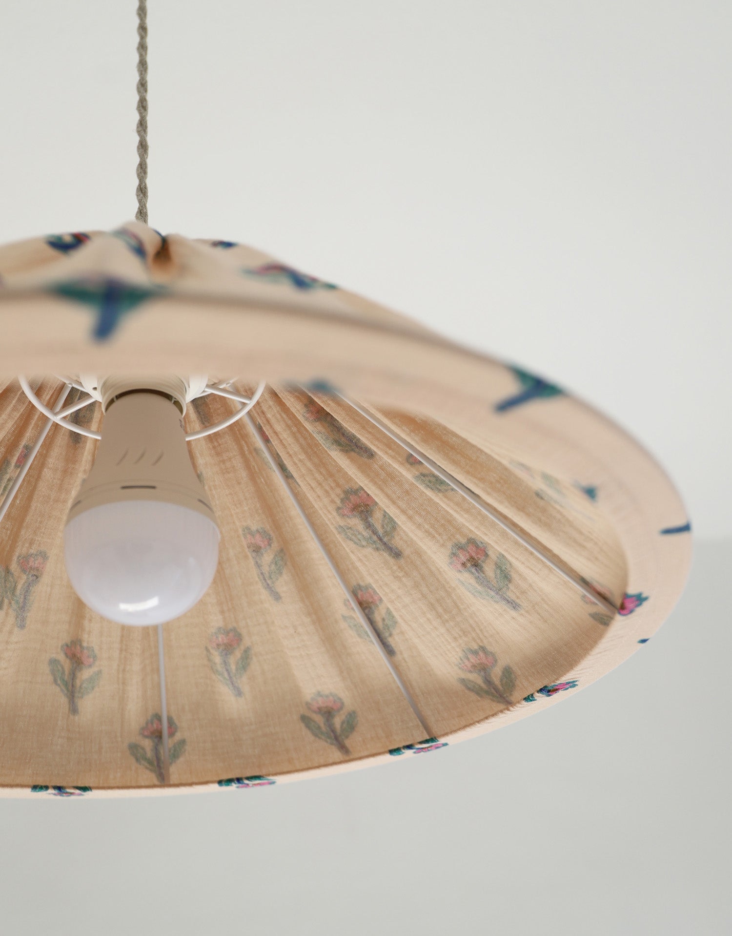 Conical Pendant Light Small Flowers Malala “Flora”