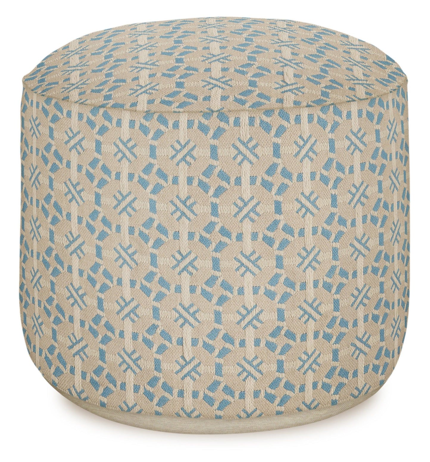 Outdoor Pouf Coco Ice & Ecru