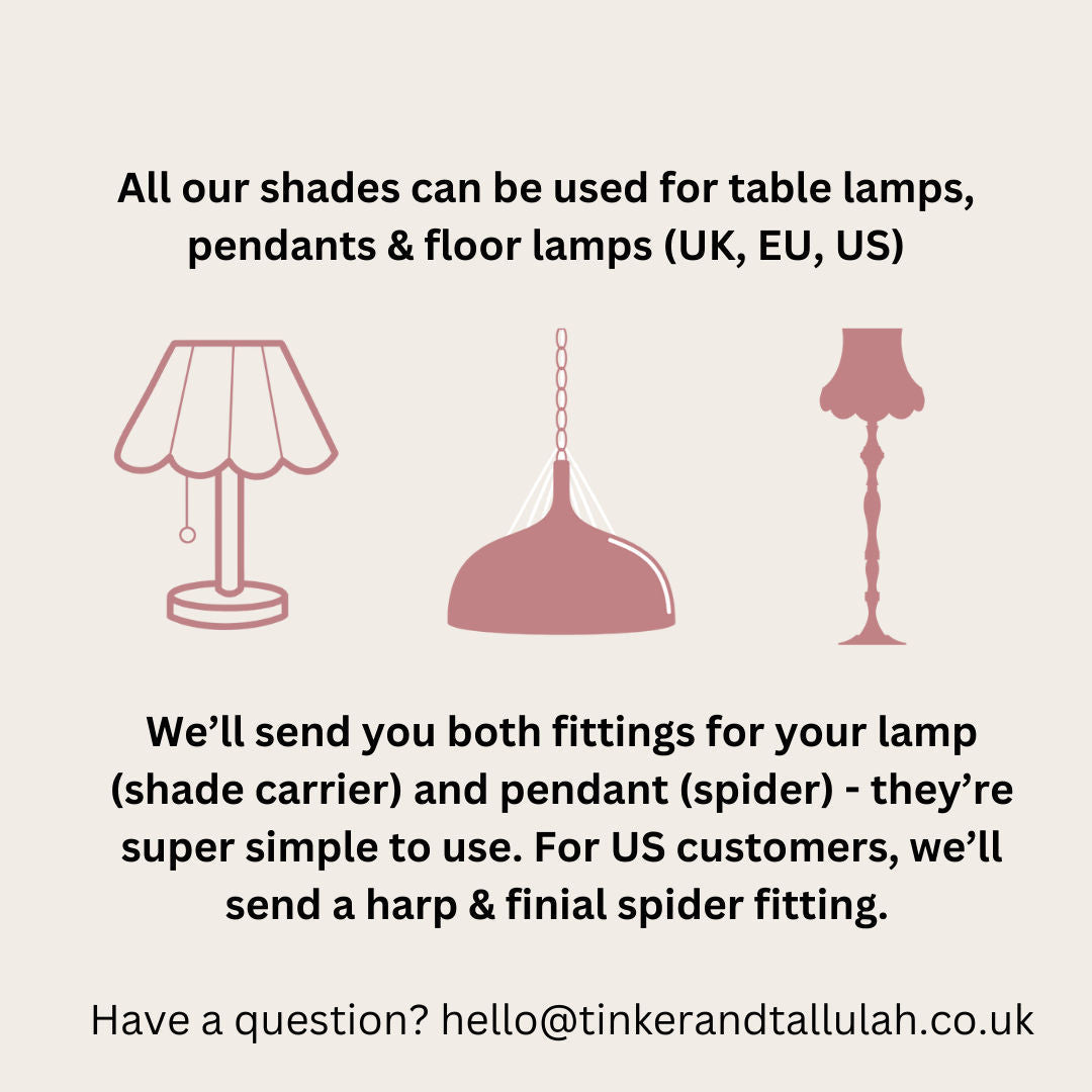 The Black Zebra Lampshade
