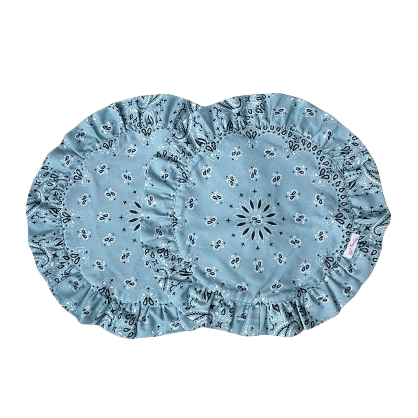 Darcy placemat Blue Paisley - Set of 2