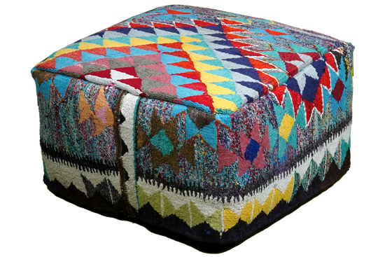Kelim Pouf Stool