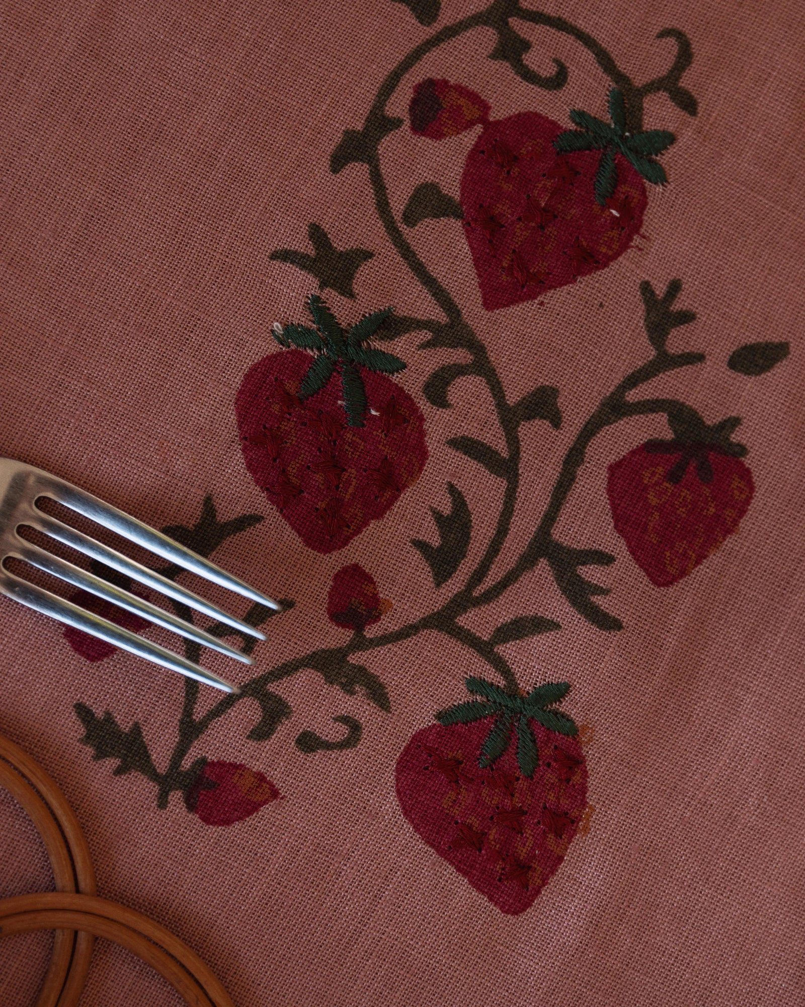Fraises Des Bois Tablecloth