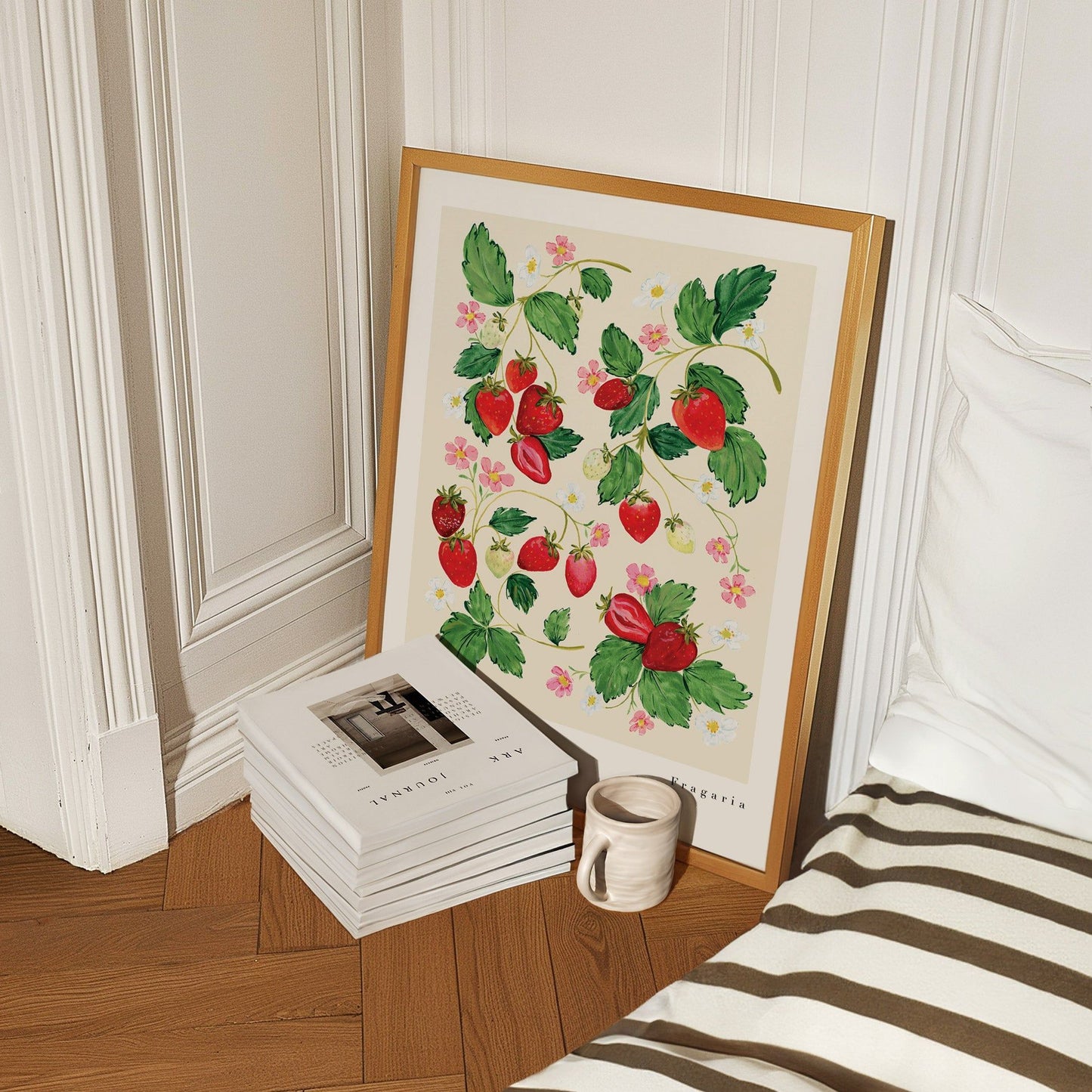 Strawberry Patch Art Print