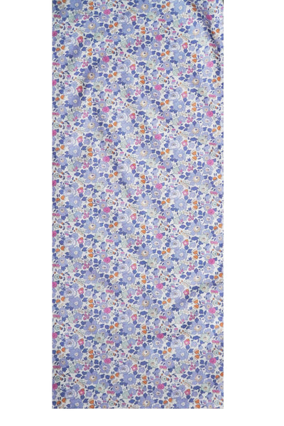 Tablecloth Runner Made With Liberty Fabric Betsy Lavender Blue
