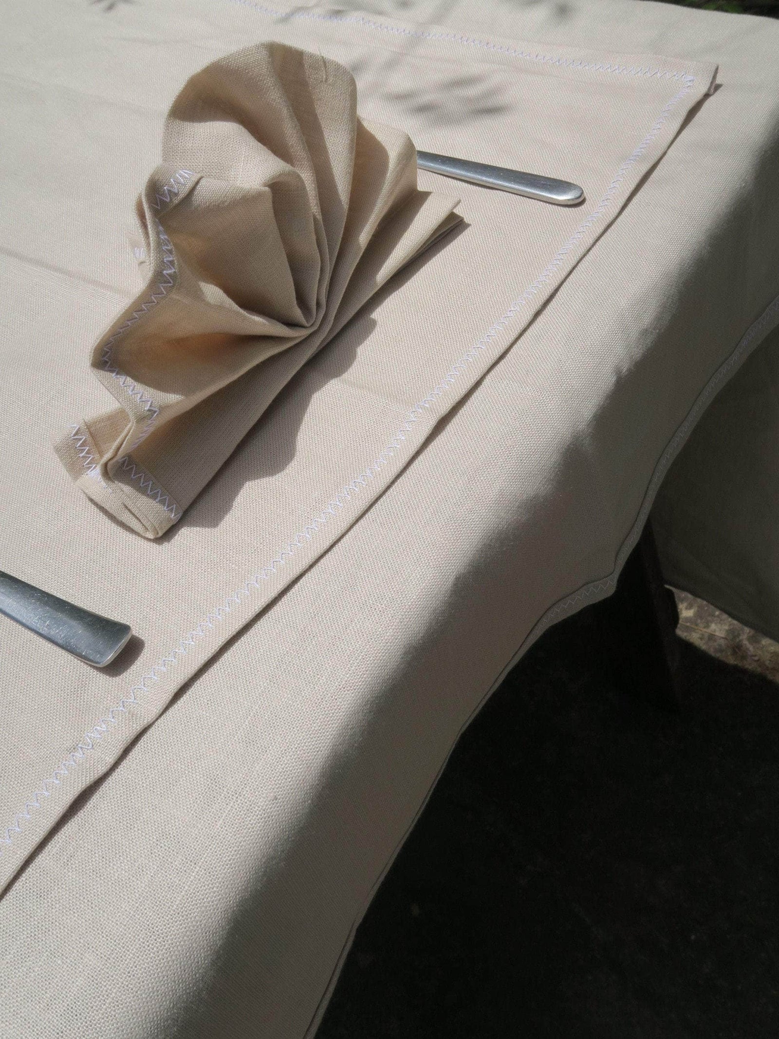 Irish Linen Made To Order Tablecloth