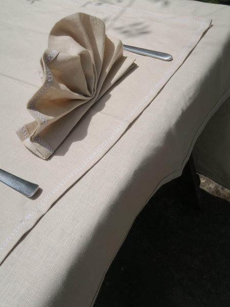 Irish Linen Made To Order Tablecloth