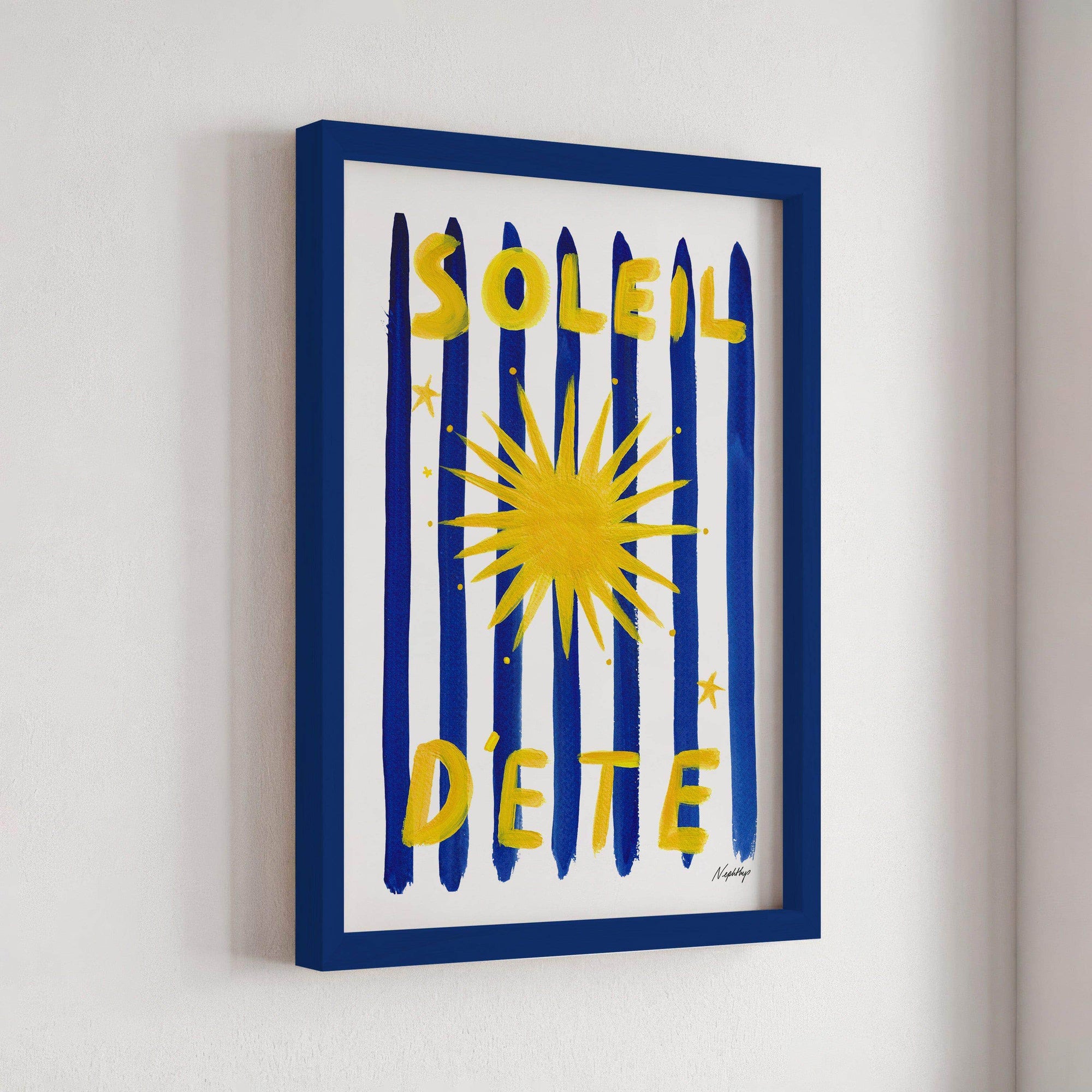 Soleil D'été Print