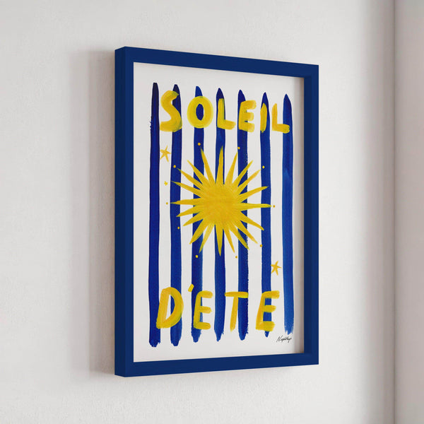 Soleil D'été Print